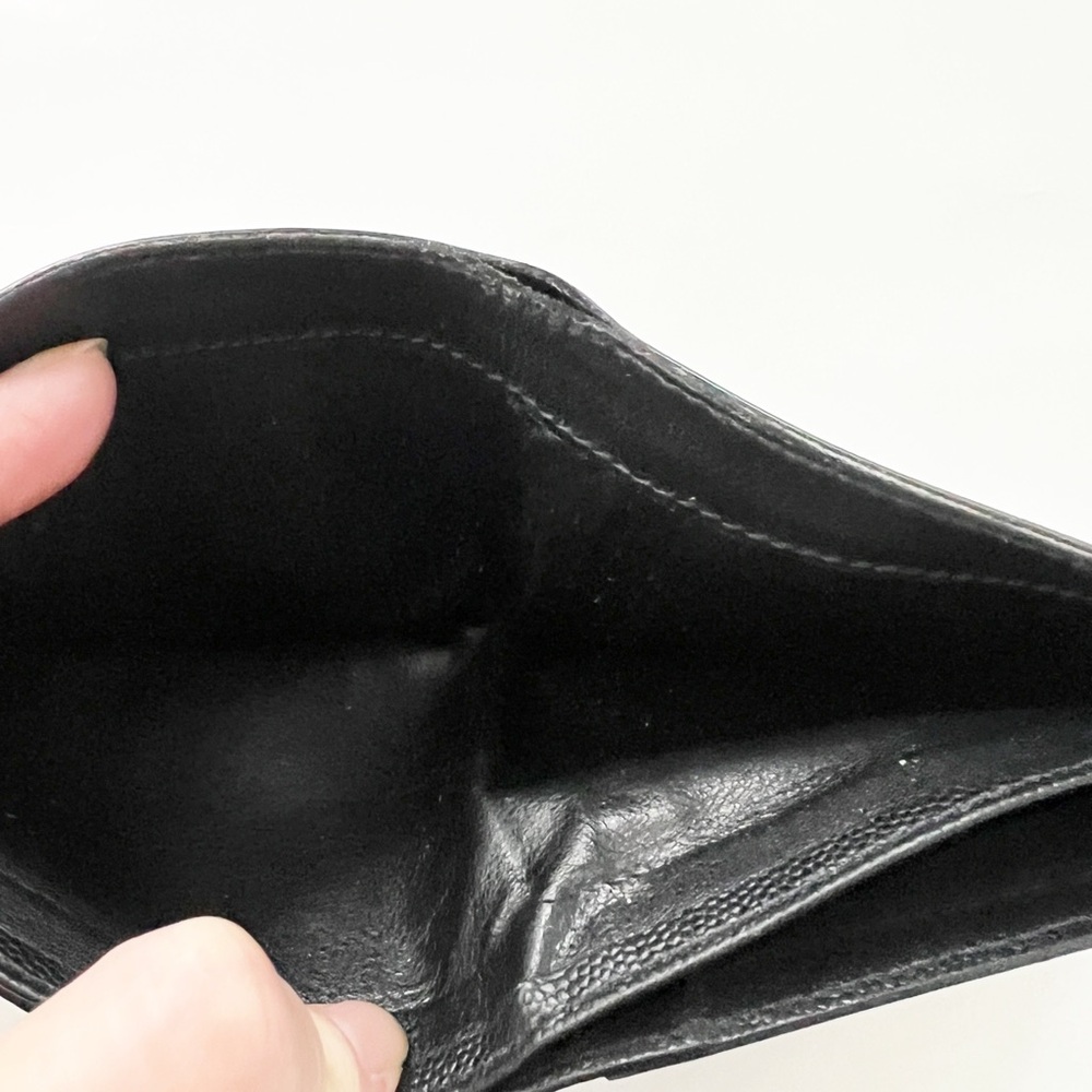 Saint Laurent Paris East/West Black Leather Wallet - Picture 4 of 11